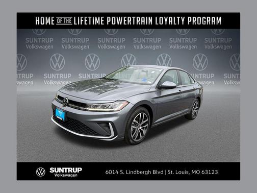 Platinum Gray Metallic 2025 Volkswagen Jetta 1.5T SE