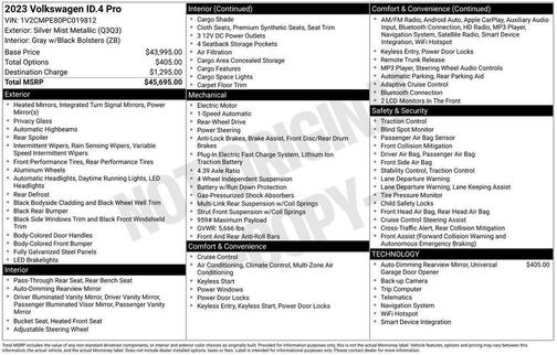 2023 Volkswagen ID.4 Pro