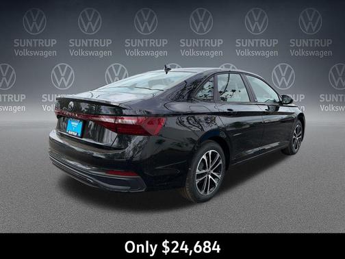 Deep Black Pearl 2026 Volkswagen Jetta 1.4T S