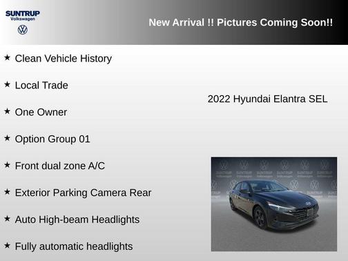 2022 Hyundai ELANTRA SEL