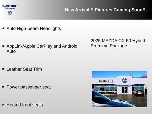 wind chill pearl 2025 Mazda CX-50 Hybrid Premium Package