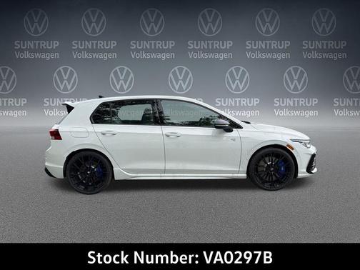pure white 2026 Volkswagen Golf R 2.0T DSG