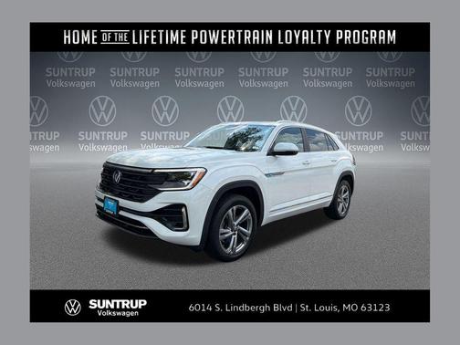Opal White 2024 Volkswagen Atlas Cross Sport 2.0T SEL
