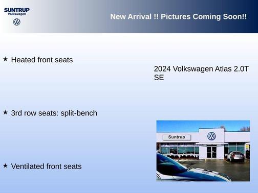 2024 Volkswagen Atlas 2.0T SE w/Technology 4MOTION