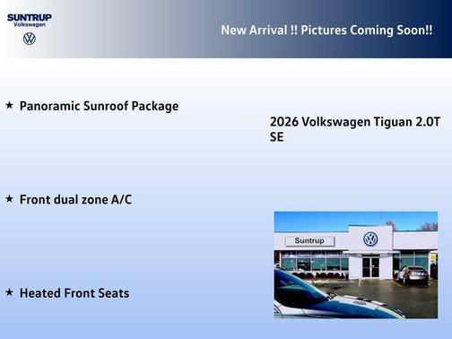 2026 Volkswagen Tiguan 2.0T SE 4MOTION