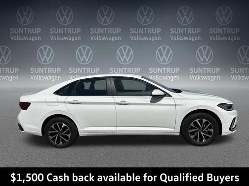 Pure White 2026 Volkswagen Jetta 1.4T S