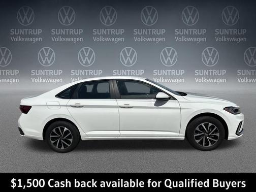 Pure White 2026 Volkswagen Jetta 1.4T S
