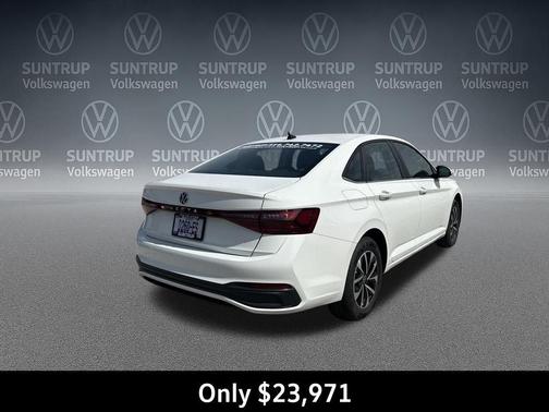 Pure White 2026 Volkswagen Jetta 1.4T S