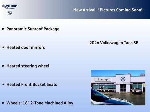 2026 Volkswagen Taos SE