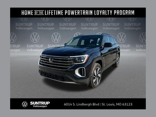 Deep Black 2025 Volkswagen Atlas 2.0T SE w/Technology