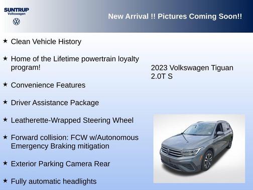 2023 Volkswagen Tiguan 2.0T S