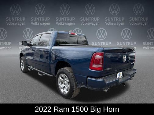 Patriot Blue Pearlcoat 2022 RAM 1500 Big Horn/Lone Star