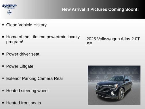 2025 Volkswagen Atlas 2.0T SE w/Technology