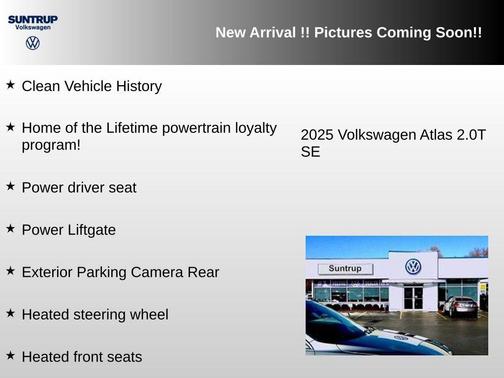 2025 Volkswagen Atlas 2.0T SE w/Technology