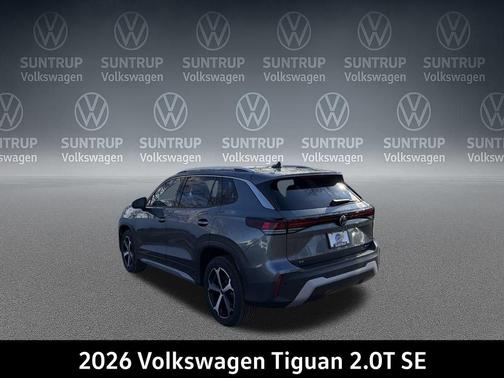 platinum gray metallic 2026 Volkswagen Tiguan 2.0T SE 4MOTION