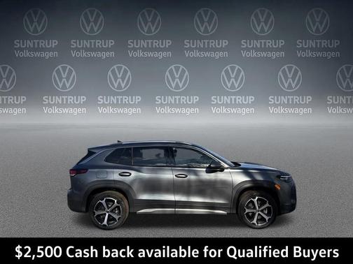 platinum gray metallic 2026 Volkswagen Tiguan 2.0T SE 4MOTION