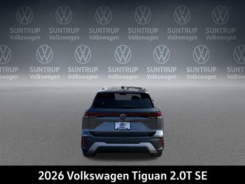 platinum gray metallic 2026 Volkswagen Tiguan 2.0T SE 4MOTION