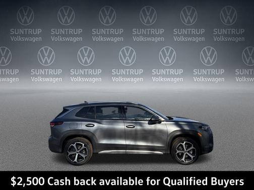 platinum gray metallic 2026 Volkswagen Tiguan 2.0T SE 4MOTION