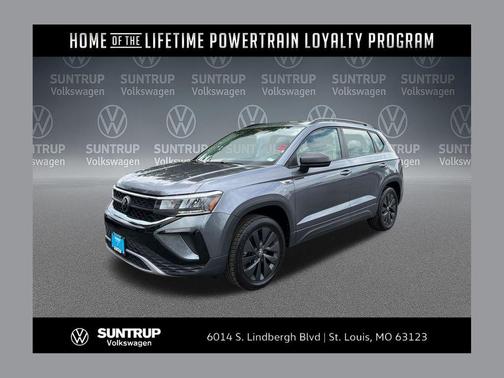 Platinum Gray Metallic 2024 Volkswagen Taos 1.5T S