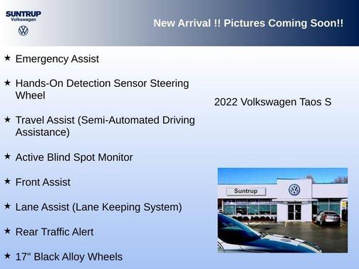 2022 Volkswagen Taos 1.5T S