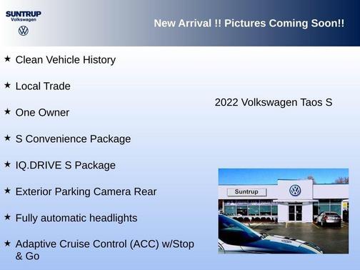 2022 Volkswagen Taos 1.5T S