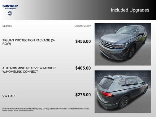 Platinum Gray Metallic 2023 Volkswagen Tiguan 2.0T SE