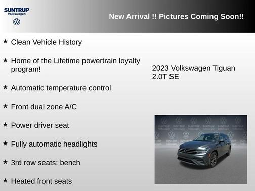 Platinum Gray Metallic 2023 Volkswagen Tiguan 2.0T SE