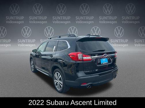 Crystal Black Silica 2022 Subaru Ascent Limited 7-Passenger