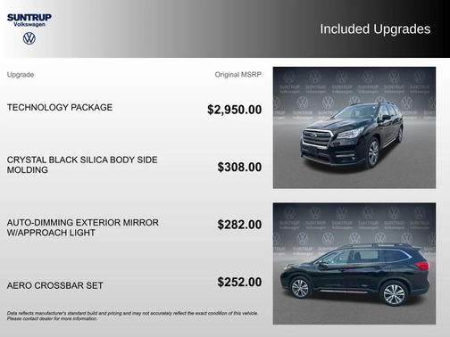 Crystal Black Silica 2022 Subaru Ascent Limited 7-Passenger