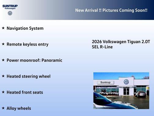 2026 Volkswagen Tiguan 2.0T SEL R-Line 4MOTION