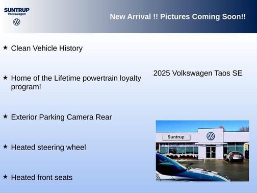 2025 Volkswagen Taos 1.5T SE