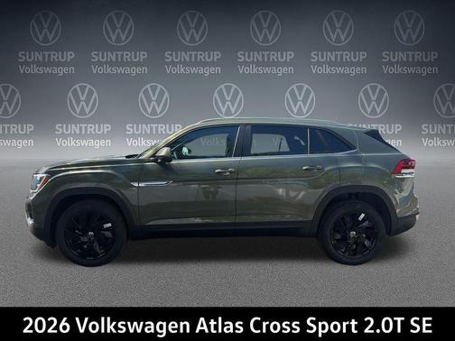 avocado green pearl 2026 Volkswagen Atlas Cross Sport 2.0T SE w/Technology 4MOTION