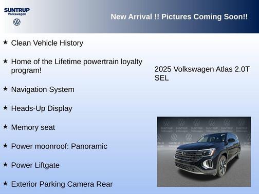 2025 Volkswagen Atlas 2.0T SEL