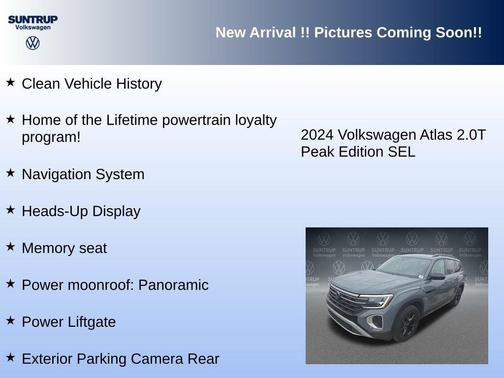 2024 Volkswagen Atlas 2.0T SEL
