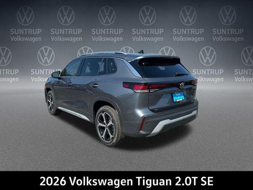 platinum gray metallic 2026 Volkswagen Tiguan 2.0T SE 4MOTION