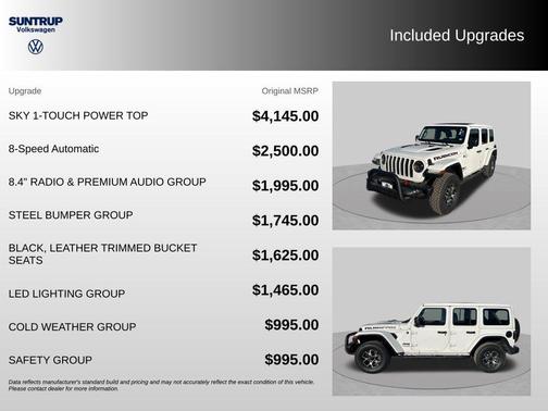 Bright White Clearcoat 2021 Jeep Wrangler Unlimited Rubicon