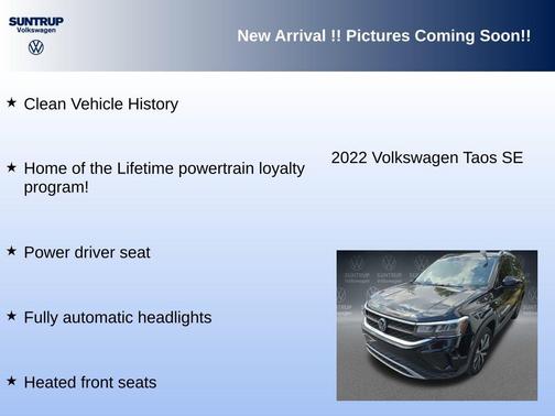 2022 Volkswagen Taos 1.5T SE