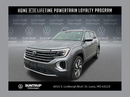 Platinum Gray Metallic 2025 Volkswagen Atlas 2.0T SE w/Technology