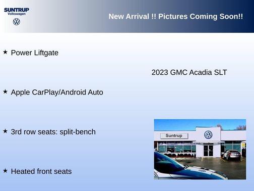 2023 GMC Acadia FWD SLT