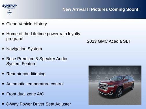 2023 GMC Acadia FWD SLT