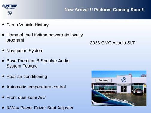 2023 GMC Acadia FWD SLT