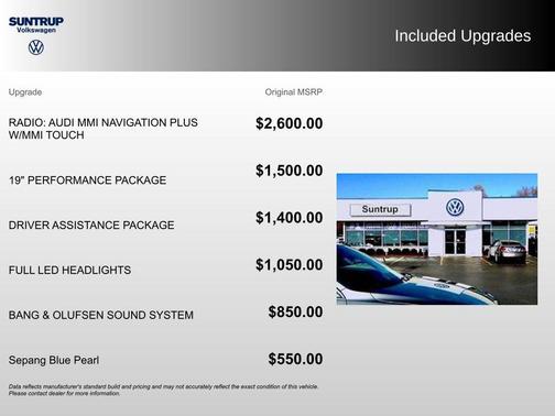 Blue 2015 Audi S3 2.0T Premium Plus