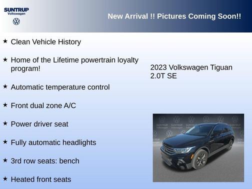 2023 Volkswagen Tiguan 2.0T SE