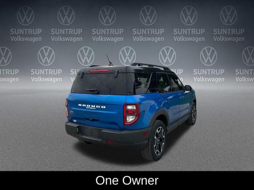Blue Metallic 2022 Ford Bronco Sport Outer Banks
