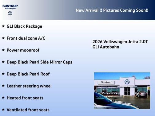 2026 Volkswagen Jetta GLI 2.0T Autobahn