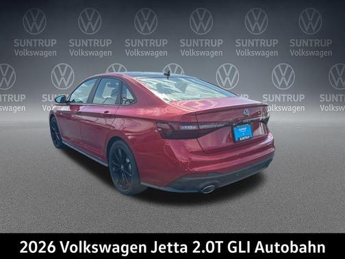 Kings Red Metallic w/Deep Black Roof 2026 Volkswagen Jetta GLI 2.0T Autobahn