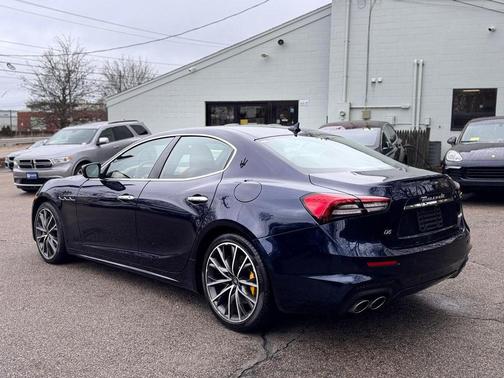 Blue 2022 Maserati Ghibli Modena Q4