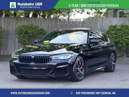 Black Sapphire Metallic 2023 BMW M550 i Xdrive