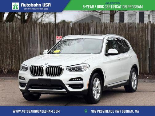 Mineral White Metallic 2020 BMW X3 xDrive30i