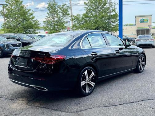 Black 2025 Mercedes-Benz C-Class C 300 4MATIC